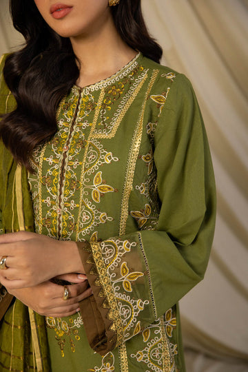 Sapphire PEE SG22V12 8 1 2 Piece - Embroidered Karandi Suit Winter Vol 1 RTW 2022 Online Shopping